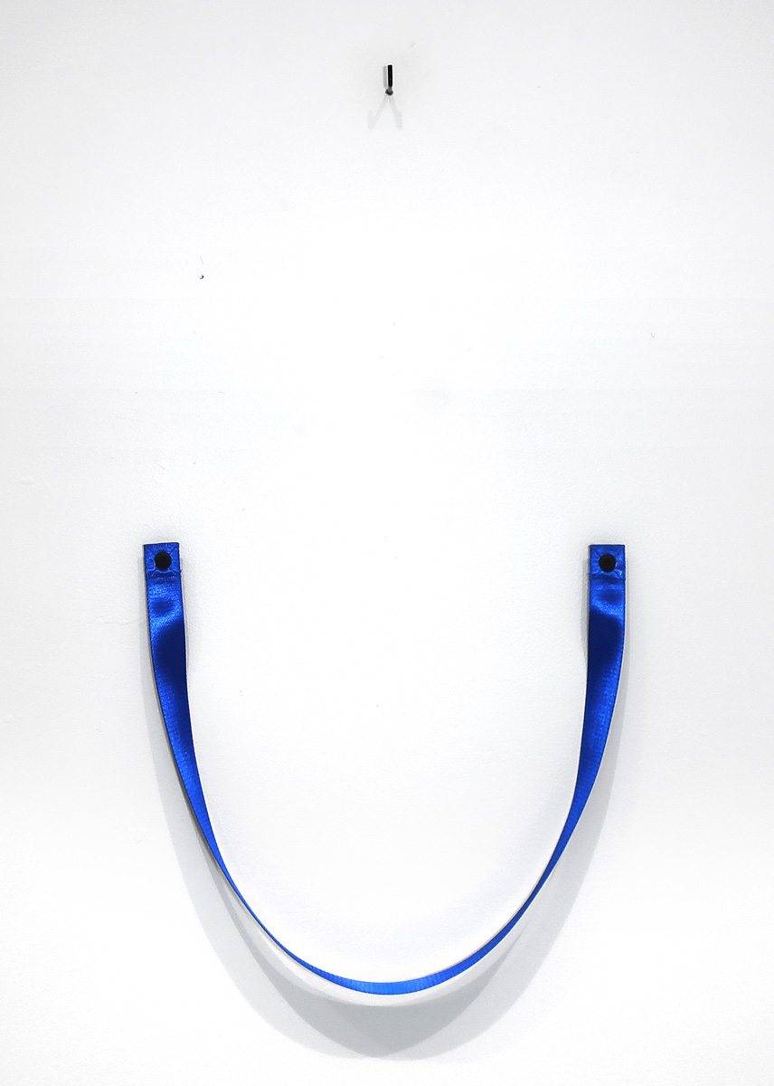 Elsa Werth, Up and Down (blue), 2022_view down